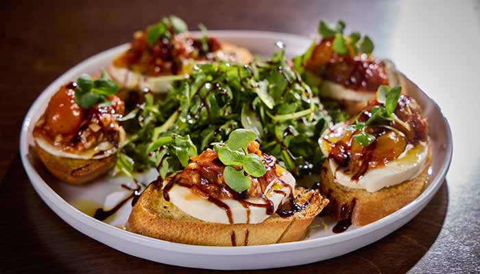 Bruschetta is $9 on Fridays at Pope's Pizza